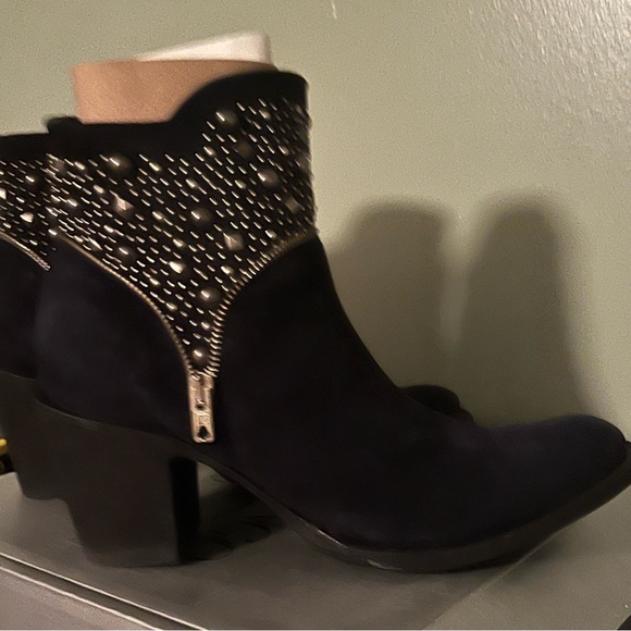 Old Gringo Indigo suede studded bootie - Picture 10 of 16